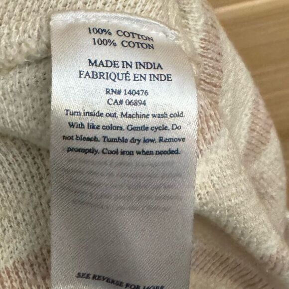 Faherty Size XSmall Cotton Boho Day Tripper Vertical Striped Pants - Picture 13 of 13